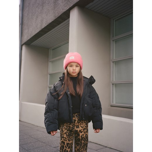 Reserved - Spodnie w zwierzęcy wzór - wielobarwny ze sklepu Reserved w kategorii Spodnie dziewczęce - zdjęcie 188001413