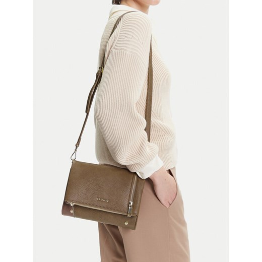 Lasocki Torebka LSK-K-028-06 Brązowy ze sklepu MODIVO w kategorii Listonoszki - zdjęcie 188005460