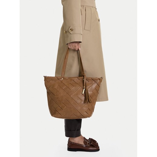 Lasocki Torebka C-MLP-E-025-05 Brązowy ze sklepu MODIVO w kategorii Torby Shopper bag - zdjęcie 188005471