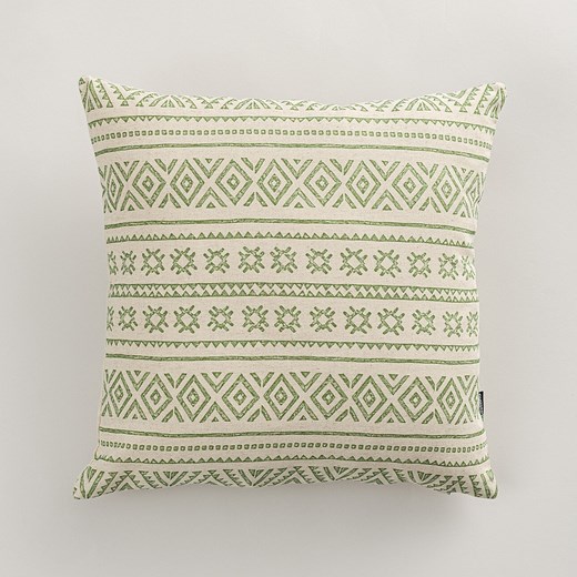 Poszewka na poduszkę Ethno Verde 45x45 cm ze sklepu dekoria.pl w kategorii Poszewki na poduszki - zdjęcie 188006332
