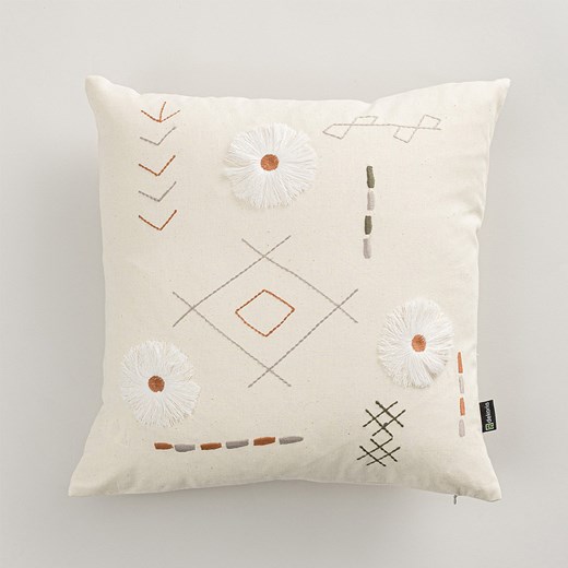 Poszewka na poduszkę Boho Bloom 45x45 cm ze sklepu dekoria.pl w kategorii Poszewki na poduszki - zdjęcie 188006381