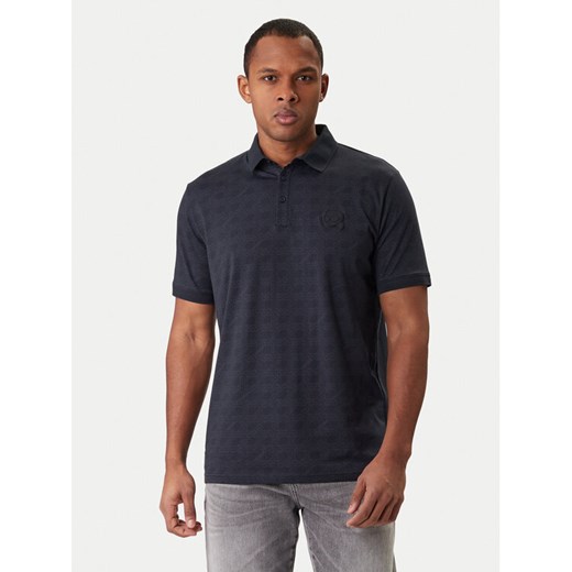 KARL LAGERFELD Polo 745071 561251 Granatowy Regular Fit ze sklepu MODIVO w kategorii T-shirty męskie - zdjęcie 188007710