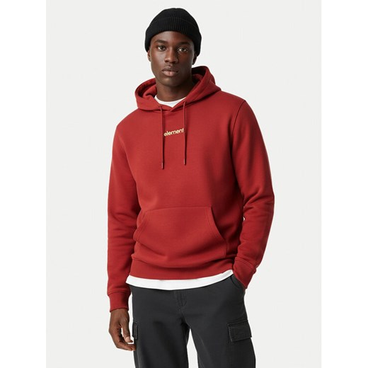 Element Bluza Lowcase BP PO ELYSF00296 Czerwony Regular Fit ze sklepu MODIVO w kategorii Bluzy męskie - zdjęcie 188010244