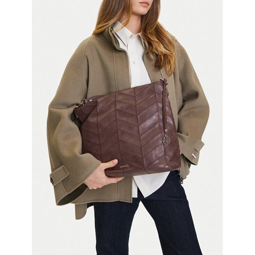 Torebka Lasocki LSK-K-020-06 Brązowy ze sklepu eobuwie.pl w kategorii Torebki damskie - zdjęcie 188011542
