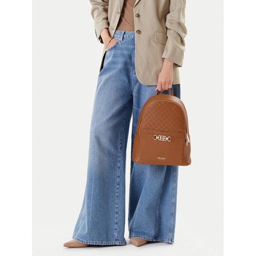 Plecak Nine West CEO-LUNA-I-B24445 Brązowy ze sklepu eobuwie.pl w kategorii Plecaki - zdjęcie 188011714