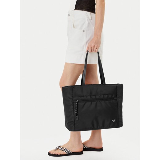 Torebka Roxy C-ROXY-M-003-08 Czarny ze sklepu eobuwie.pl w kategorii Torby Shopper bag - zdjęcie 188011872