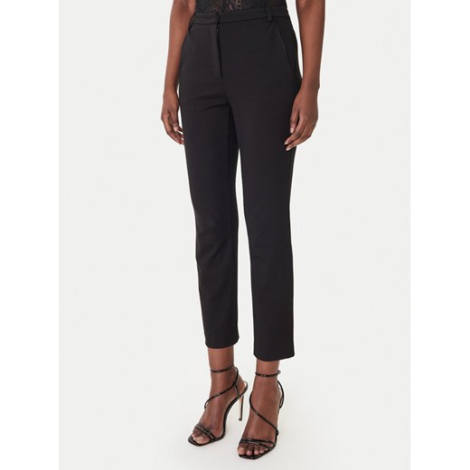 Patrizia Pepe Spodnie materiałowe 8P0823/A715-K103 Czarny Regular Fit ze sklepu MODIVO w kategorii Spodnie damskie - zdjęcie 188013102