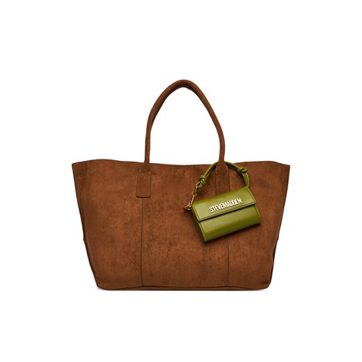 Steve Madden Torebka Bantonia 13002291 Brązowy ze sklepu MODIVO w kategorii Torby Shopper bag - zdjęcie 188013162
