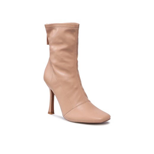 DeeZee Botki LS5641-01 Beżowy ze sklepu MODIVO w kategorii Botki - zdjęcie 188013271