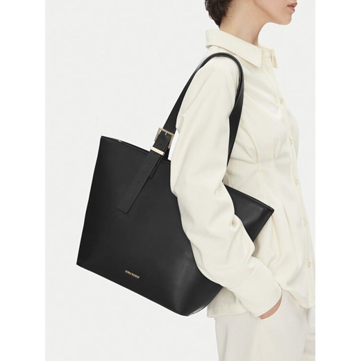 Gino Rossi Torebka C-AYSHA-KQ78 Czarny ze sklepu MODIVO w kategorii Torby Shopper bag - zdjęcie 188013451