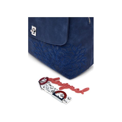 Desigual Plecak 25WAKP34 Niebieski Desigual OS MODIVO