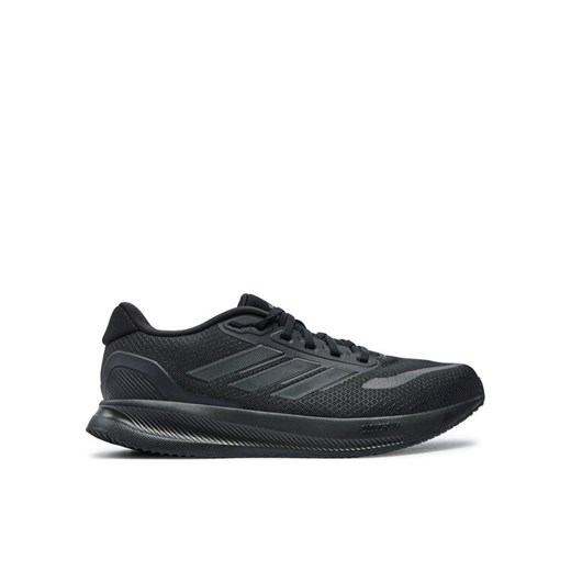 Buty do biegania adidas Runfalcon 5 Wide JH5184 Czarny ze sklepu eobuwie.pl w kategorii Buty sportowe męskie - zdjęcie 188015292