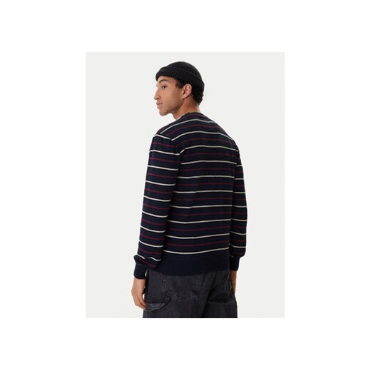 Element Sweter Icon Embroidery ELYSW00115 Granatowy Regular Fit Element L MODIVO