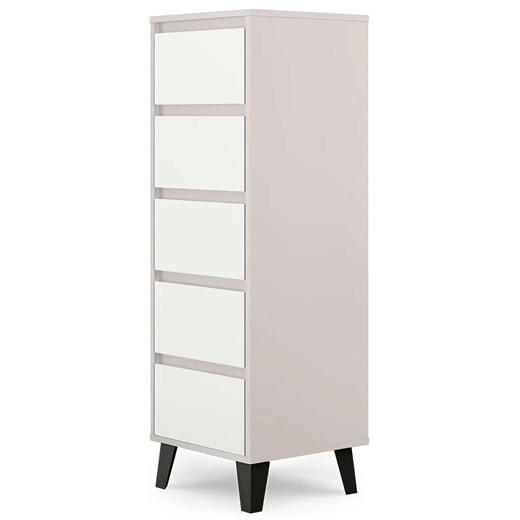 Komoda w stylu skandynawskim kaszmir + biały H3-K38 ze sklepu Edinos.pl w kategorii Komody - zdjęcie 188018050