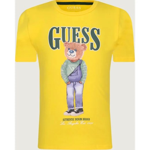Guess T-shirt | Regular Fit ze sklepu Gomez Fashion Store w kategorii T-shirty chłopięce - zdjęcie 188018774