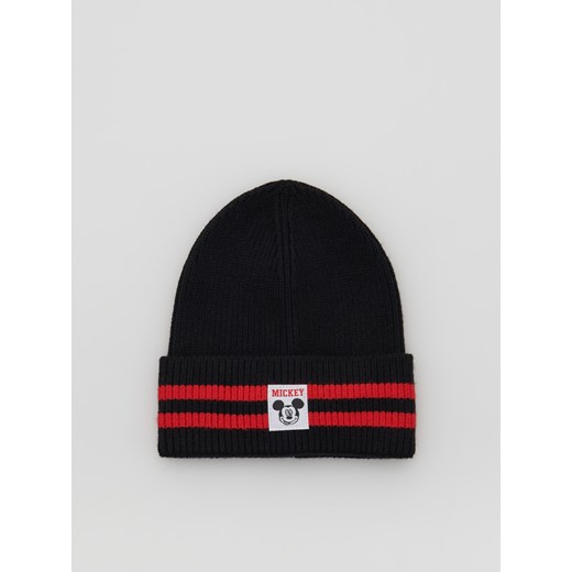 Reserved - Czapka beanie Myszka Miki - czarny ze sklepu Reserved w kategorii Odzież dla niemowląt - zdjęcie 188019484