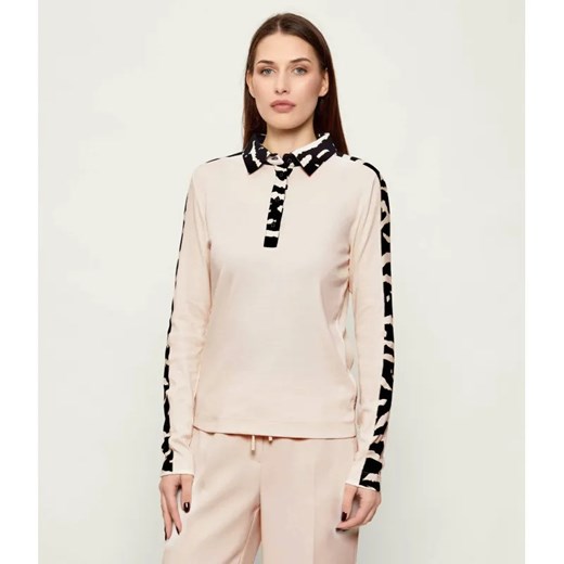 Marc Cain Polo | Slim Fit ze sklepu Gomez Fashion Store w kategorii Bluzki damskie - zdjęcie 188026324