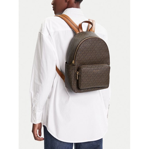 MICHAEL Michael Kors Plecak Tanner 30T5GTNB2B Brązowy ze sklepu MODIVO w kategorii Plecaki - zdjęcie 188027860