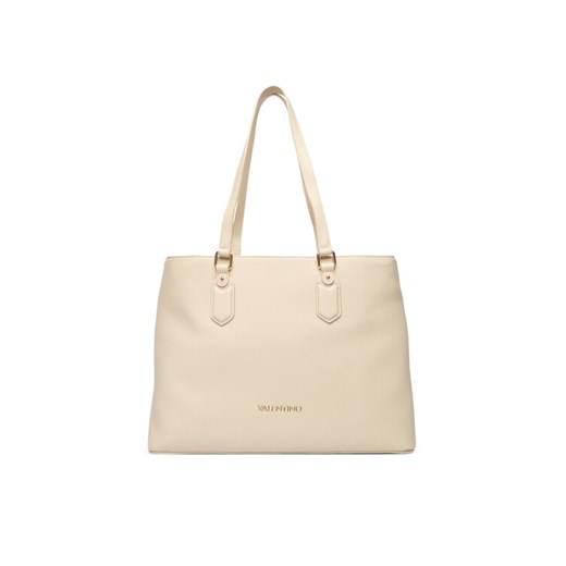 Torebka Valentino Brixton VBS7LX11 Écru ze sklepu eobuwie.pl w kategorii Torby Shopper bag - zdjęcie 188029302