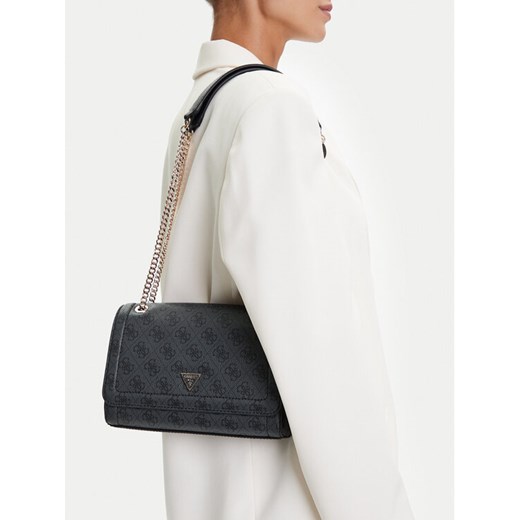 Torebka Guess Noelle II HWBG96 72210 Szary ze sklepu eobuwie.pl w kategorii Torebki damskie - zdjęcie 188029350