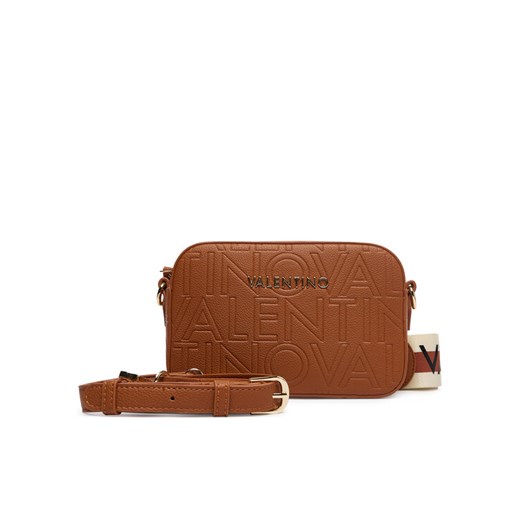 Torebka Valentino Pansy VBS8PG15 Brązowy ze sklepu eobuwie.pl w kategorii Listonoszki - zdjęcie 188029371