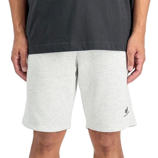 Spodenki męskie Alpha Industries Small Logo II 156367752 - szare ze sklepu streetstyle24.pl w kategorii Spodenki męskie - zdjęcie 188034082