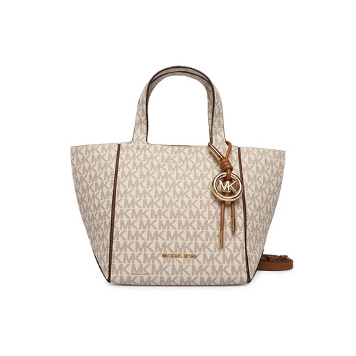 Torebka MICHAEL Michael Kors 30R6G9JT9B Écru ze sklepu eobuwie.pl w kategorii Torby Shopper bag - zdjęcie 188034691