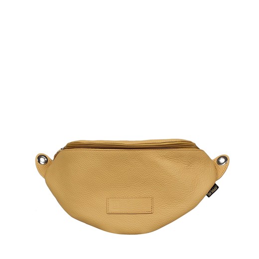 żółta damska nerka skórzana  Ariana ze sklepu Słoń Torbalski w kategorii Nerki - zdjęcie 188035510