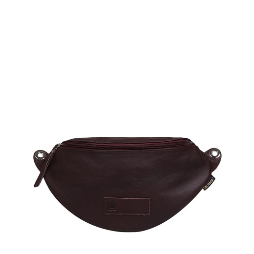 bordowa damska nerka skórzana  Ariana ze sklepu Słoń Torbalski w kategorii Nerki - zdjęcie 188035512