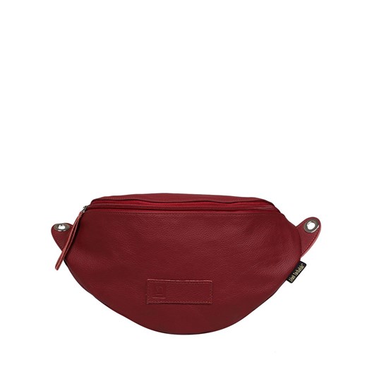 czerwona damska  nerka skórzana Ariana ze sklepu Słoń Torbalski w kategorii Nerki - zdjęcie 188035514