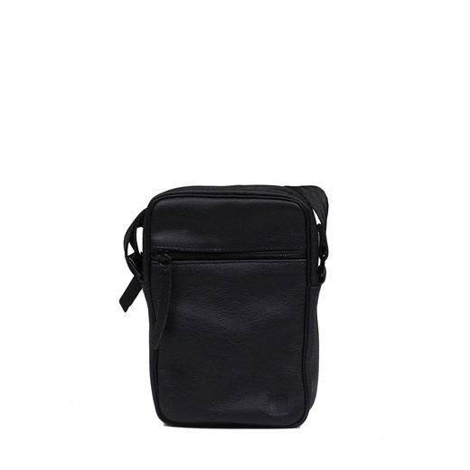 czarna męska  torba skórzana na ramię Tadeusz ze sklepu Słoń Torbalski w kategorii Torby męskie - zdjęcie 188035532