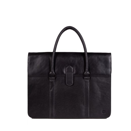 czarna torba skórzana - aktówka MARC ze sklepu Słoń Torbalski w kategorii Aktówki - zdjęcie 188035613