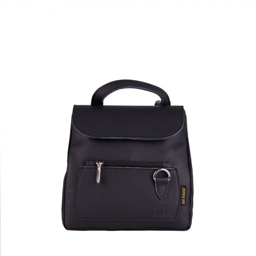 czarny plecak skórzany Zoya ze sklepu Słoń Torbalski w kategorii Plecaki - zdjęcie 188035652