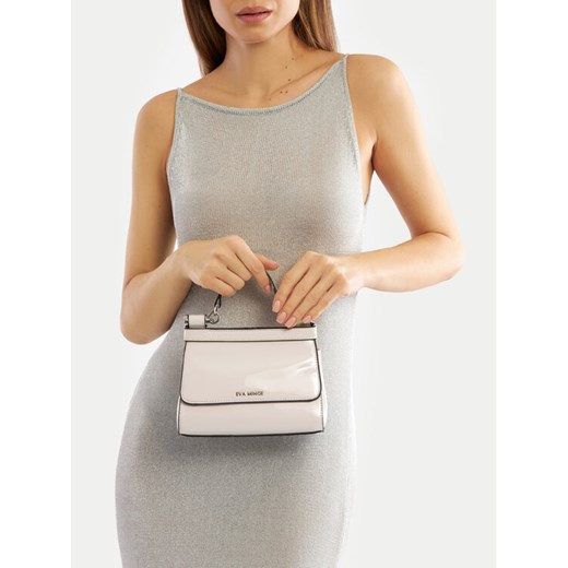 Torebka Eva Minge ACACJA-CS0377-P Biały ze sklepu eobuwie.pl w kategorii Torebki damskie - zdjęcie 188038602