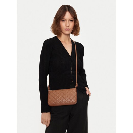 Torebka Liu Jo Ecs Minibag AF4009 E0002 Brązowy ze sklepu eobuwie.pl w kategorii Listonoszki - zdjęcie 188040594