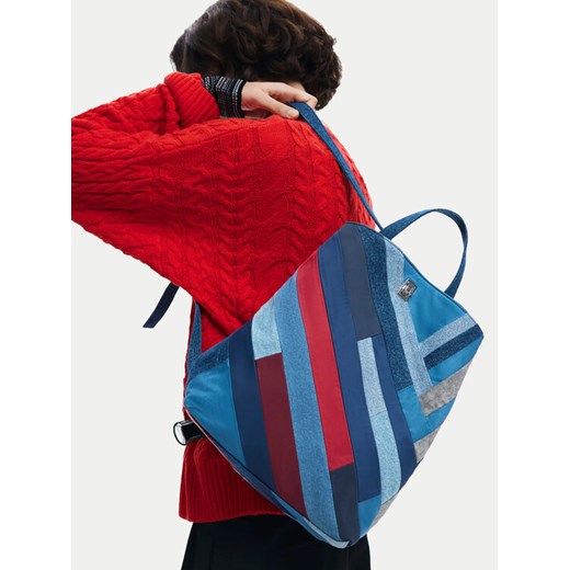 Desigual Plecak 24WAKD02 Niebieski Desigual OS MODIVO