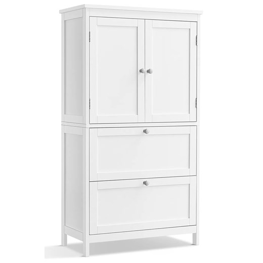 Szafka łazienkowa z szufladami i półkami  D2-M69 ze sklepu Edinos.pl w kategorii Szafki i regały łazienkowe - zdjęcie 188047520