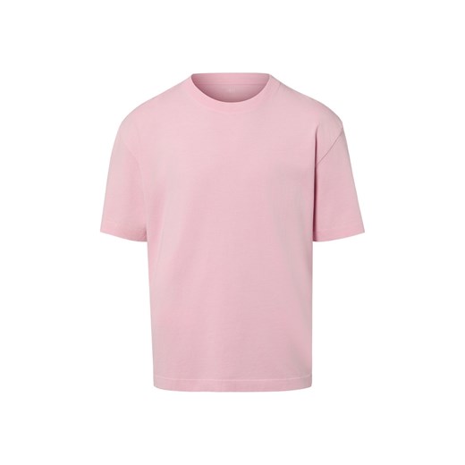 Nils Sundström Koszulka męska Mężczyźni Dżersej różowy jednolity ze sklepu vangraaf w kategorii T-shirty męskie - zdjęcie 188049762