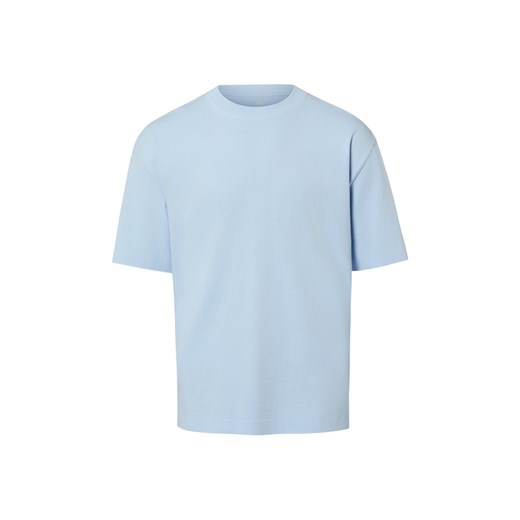 Nils Sundström Koszulka męska Mężczyźni Dżersej jasnoniebieski jednolity ze sklepu vangraaf w kategorii T-shirty męskie - zdjęcie 188049764