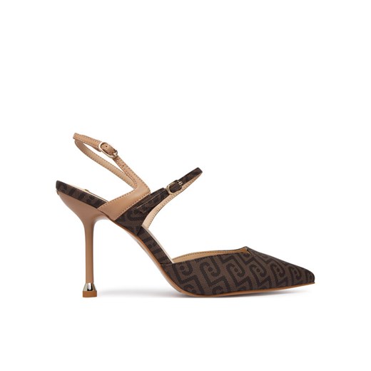 Szpilki Liu Jo Demi 13 SA6009 EX339 Brązowy ze sklepu eobuwie.pl w kategorii Czółenka - zdjęcie 188050522