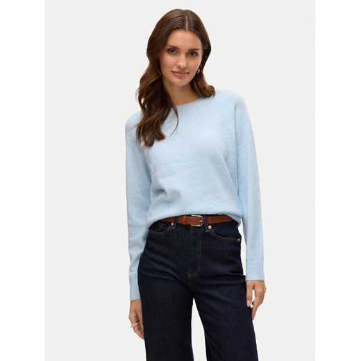 Vero Moda Sweter Doffy 10201022 Błękitny Regular Fit ze sklepu MODIVO w kategorii Swetry damskie - zdjęcie 188051583