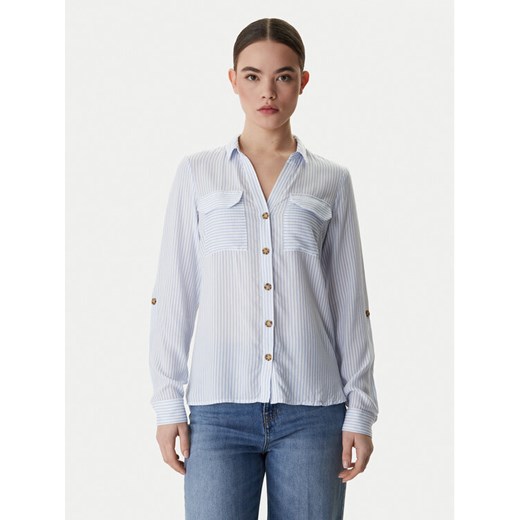 Vero Moda Koszula Bumpy 10275283 Niebieski Regular Fit ze sklepu MODIVO w kategorii Koszule damskie - zdjęcie 188051671