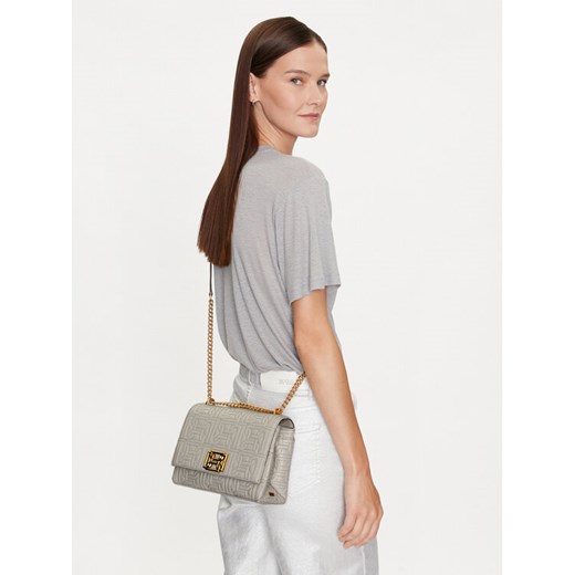 Torebka DKNY Delanie R343BB13 Szary ze sklepu eobuwie.pl w kategorii Kopertówki - zdjęcie 188053202