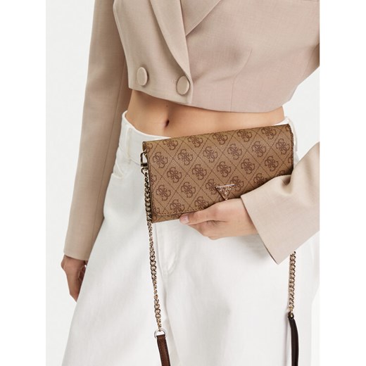 Torebka Guess Noelle II Mini HWBG96 72750 Brązowy ze sklepu eobuwie.pl w kategorii Kopertówki - zdjęcie 188053332