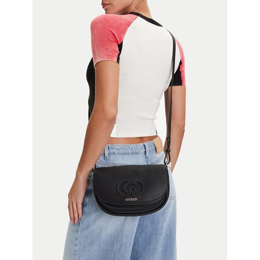 Torebka Guess Calebra HWBG95 36210 Czarny ze sklepu eobuwie.pl w kategorii Listonoszki - zdjęcie 188053450
