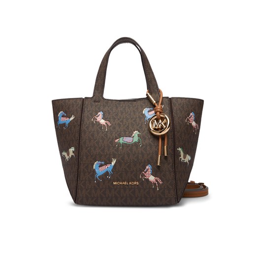 MICHAEL Michael Kors Torebka 30R6G9JT9U Brązowy ze sklepu MODIVO w kategorii Torby Shopper bag - zdjęcie 188054090