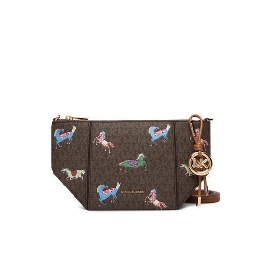 MICHAEL Michael Kors Torebka 32R6G9JC1U Brązowy ze sklepu MODIVO w kategorii Listonoszki - zdjęcie 188054184