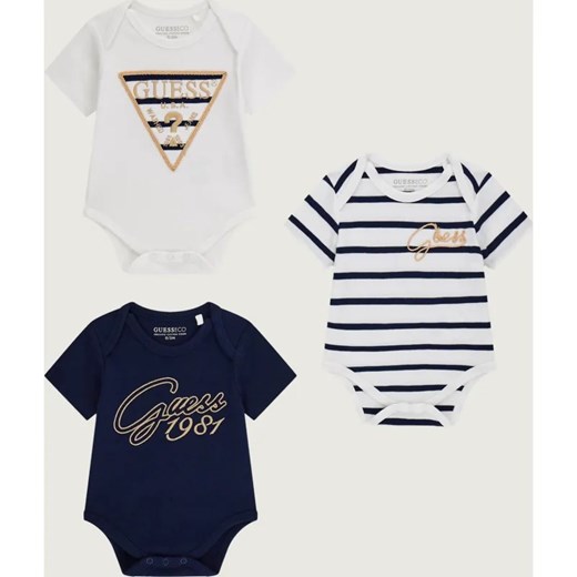 Guess Body 3-pack | Regular Fit ze sklepu Gomez Fashion Store w kategorii Body niemowlęce - zdjęcie 188056882