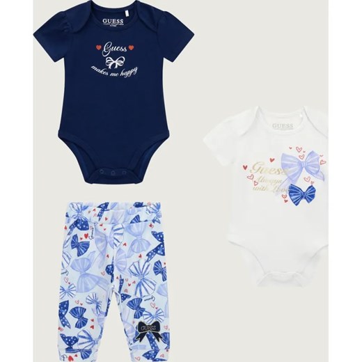 Guess Body 2-pack + spodnie | Regular Fit ze sklepu Gomez Fashion Store w kategorii Komplety niemowlęce - zdjęcie 188056952