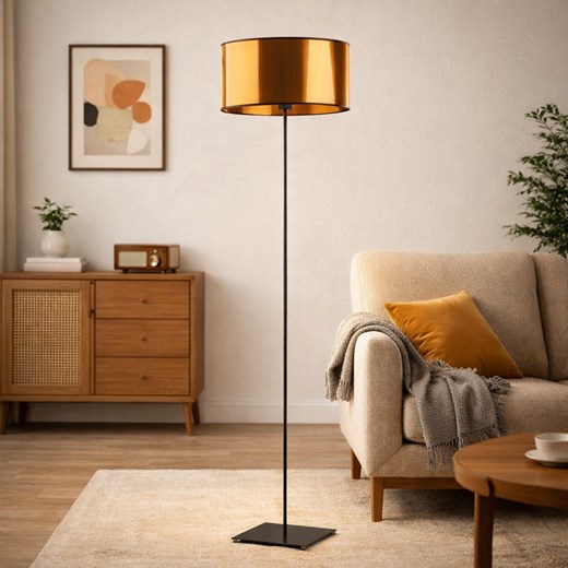 Designerska lampa stojąca do salonu SOFIA MIRROR ze sklepu Lysne w kategorii Lampy podłogowe - zdjęcie 188060974